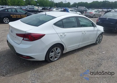 2020 Hyundai Elantra Sel из США, поврежденный, VIN 5NPD84LF2LH628019